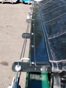 Slide N Go Truck Trailer Truck Tarp systems by Cramaro Tarps